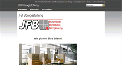 Desktop Screenshot of jfb-buerogestaltung.de